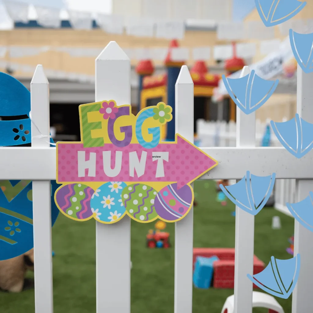 easter egg events in derbyshire sign
