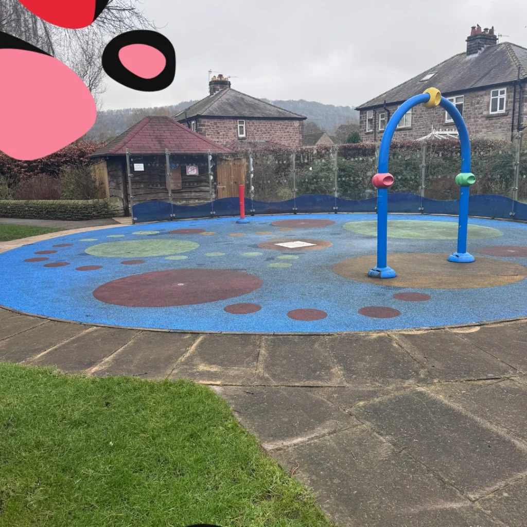 bakewell playground splash pad derbyshire dales
